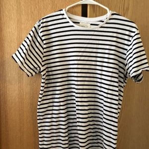 Black and White Striped T-Shirt